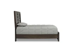 Mor Furniture Beds|Ruff Hewn Panel Bed In , Queen Brown