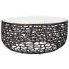 Mor Furniture Outdoor Coffee Tables|Sabena Outdoor Round Coffee Table In Black