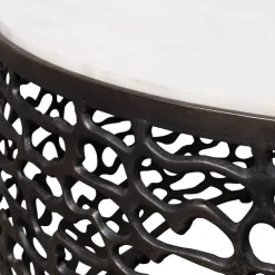 Mor Furniture Outdoor Coffee Tables|Sabena Outdoor Round Coffee Table In Black