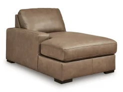 Mor Furniture Modular Sofas|Sahara 1 Arm Chaise In Sahara Leather, Left Facing