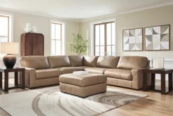 Mor Furniture Sectionals|Sahara 5 Piece Sectional In Sahara Leather
