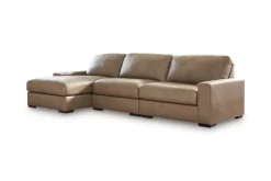 Mor Furniture Sofas|Sahara Sofa Chaise In Sahara Leather, Left Facing