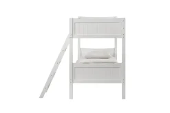 Mor Furniture Kids Beds & Bunk Beds|Sami Bunk Bed W/ Ladder In Espresso, Twin/ Twin
