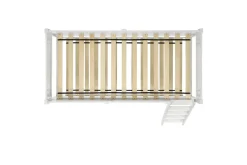Mor Furniture Kids Beds & Bunk Beds|Sami Bunk Bed W/ Ladder In Espresso, Twin/ Twin