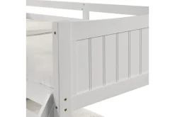 Mor Furniture Kids Beds & Bunk Beds|Sami Bunk Bed W/ Ladder In Espresso, Twin/ Twin