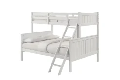 Mor Furniture Kids Beds & Bunk Beds|Sami Bunk Bed W/ Ladder In Espresso, Twin/ Twin