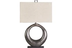 Mor Furniture Shop All Lighting & Lamps|Office Lighting|Saria Metal Table Lamp In Antique Silver Finish