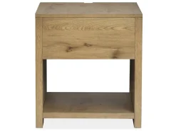 Mor Furniture Sofa & End Tables|Sawyer Rectangle End Table In Rustic Caramel