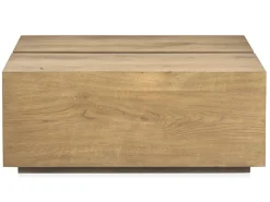 Mor Furniture Coffee Tables|Sawyer Square Coffee Table In Rustic Caramel