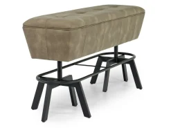 Mor Furniture Seating For 6|Dining Room Sets|Sequoia Bar Height Dining Table, 4 Stool & Bench In Espresso