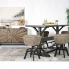 Mor Furniture Seating For 4|Dining Room Sets|Sequoia Bar Height Dining Table & 4 Stools In Espresso