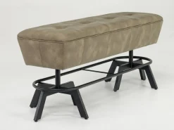 Mor Furniture Seating For 6|Counter Height Dining Sets|Sequoia Counter Height Dining Table, 4 Stools & Bench In Espresso