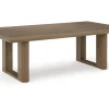 Mor Furniture Outdoor Coffee Tables|Serene Bay Outdoor Coffee Table In Dark Brown