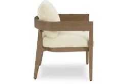 Mor Furniture Outdoor Dining Sets|Serene Bay Outdoor Dining Table & 4 Arm Chairs In Dark Brown