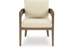 Mor Furniture Outdoor Dining Sets|Serene Bay Outdoor Dining Table & 6 Arm Chairs In Dark Brown