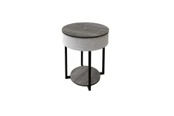 Mor Furniture Accent Tables|Sethlen Accent Table In Black/Gray