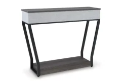 Mor Furniture Sofa & End Tables|Sethlen Sofa Table In Gray/Black