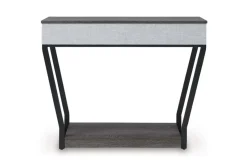 Mor Furniture Sofa & End Tables|Sethlen Sofa Table In Gray/Black