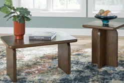 Mor Furniture Coffee Tables|Shawbeck Coffee Table & End Table In Medium Brown