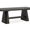 Mor Furniture Seating For 4|Dining Room Sets|Shelby Dining Table & 4 Wood Back Chairs In Coffee Bean