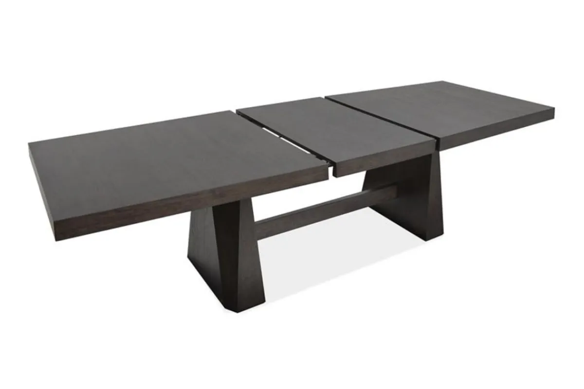 Mor Furniture Seating For 4|Dining Room Sets|Shelby Dining Table & 4 Wood Back Chairs In Coffee Bean
