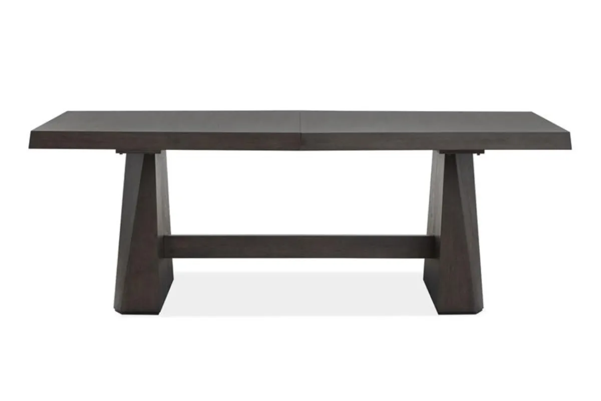 Mor Furniture Seating For 4|Dining Room Sets|Shelby Dining Table & 4 Wood Back Chairs In Coffee Bean