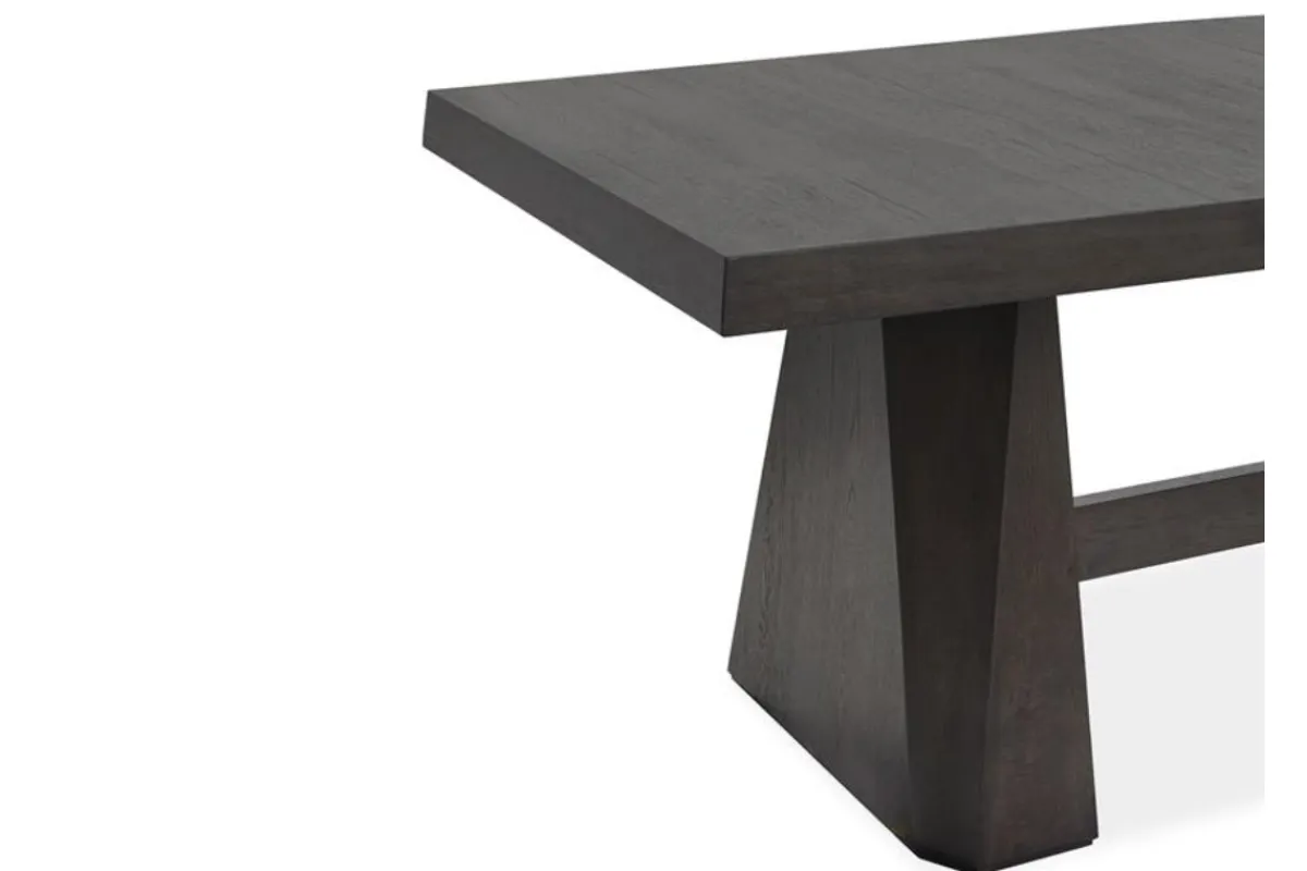 Mor Furniture Seating For 4|Dining Room Sets|Shelby Dining Table & 4 Wood Back Chairs In Coffee Bean