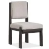 Mor Furniture Dining Chairs|Shelby Side Chair In Coffee Bean, Wood Back