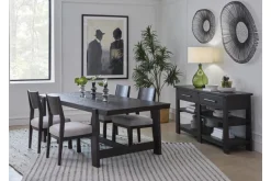 Mor Furniture Dining Chairs|Shelby Side Chair In Coffee Bean, Wood Back