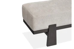 Mor Furniture Seating For 6|Dining Room Sets|Shelby Trestle Dining Table, 4 Wood Back Chairs & Bench In Coffee Bean