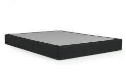 Mor Furniture Foundations & Bunkie Boards|Sherwood Black Laminated Flat Foundation, Twin, High Profile