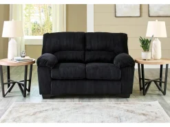 Mor Furniture Loveseats|Simple Joy Loveseat In Onyx
