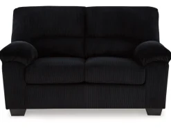 Mor Furniture Loveseats|Simple Joy Loveseat In Onyx