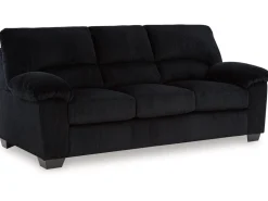 Mor Furniture Living Room Sets|Simple Joy Sofa & Loveseat In Navy