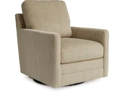 Mor Furniture Chairs|Simple Joy Swivel Chair In Sand