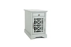 Mor Furniture Sofa & End Tables|Skyy Chairside Table In Black