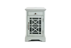 Mor Furniture Sofa & End Tables|Skyy Chairside Table In Black