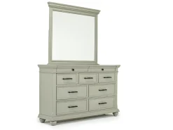 Mor Furniture Bedroom Mirrors|Slater Mirror In Gray Gray Slg