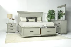 Mor Furniture Bedroom Mirrors|Slater Mirror In Gray Gray Slg