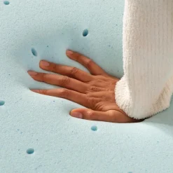 Mor Furniture Mattress Toppers|Sleepmor 3 Inch Gel Infused Ventilated Mattress Topper, Twin