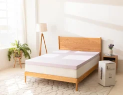 Mor Furniture Mattress Toppers|Sleepmor 2 Inch Lavender Infused Mattress Topper, Twin