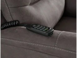 Mor Furniture Recliners|Lift Chairs|Snowfield 2 Power Lift Chair In Gunmetal