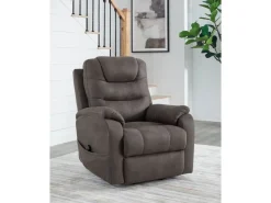 Mor Furniture Recliners|Lift Chairs|Snowfield 2 Power Lift Chair In Gunmetal
