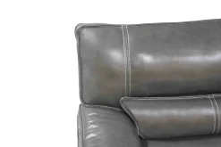 Mor Furniture Reclining Sectionals|Sectionals|Sofia 3 Piece 3 Power Sectional In Brown Leather