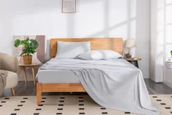 Mor Furniture Sheets & Pillowcases|Sheets & Pillowcases|Soft Wash Sheets In White, Twin