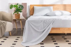 Mor Furniture Sheets & Pillowcases|Sheets & Pillowcases|Soft Wash Sheets In White, Twin