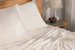 Mor Furniture Sheets & Pillowcases|Sheets & Pillowcases|Soft Wash Sheets In White, Twin