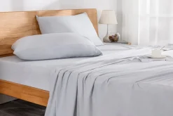 Mor Furniture Sheets & Pillowcases|Sheets & Pillowcases|Soft Wash Sheets In White, Twin
