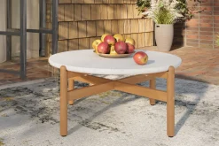 Mor Furniture Outdoor Coffee Tables|Solstice Outdoor Coffee Table In Brown