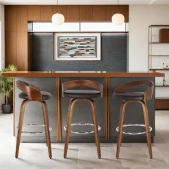 Mor Furniture Barstools|Sonia Barstool In Brown